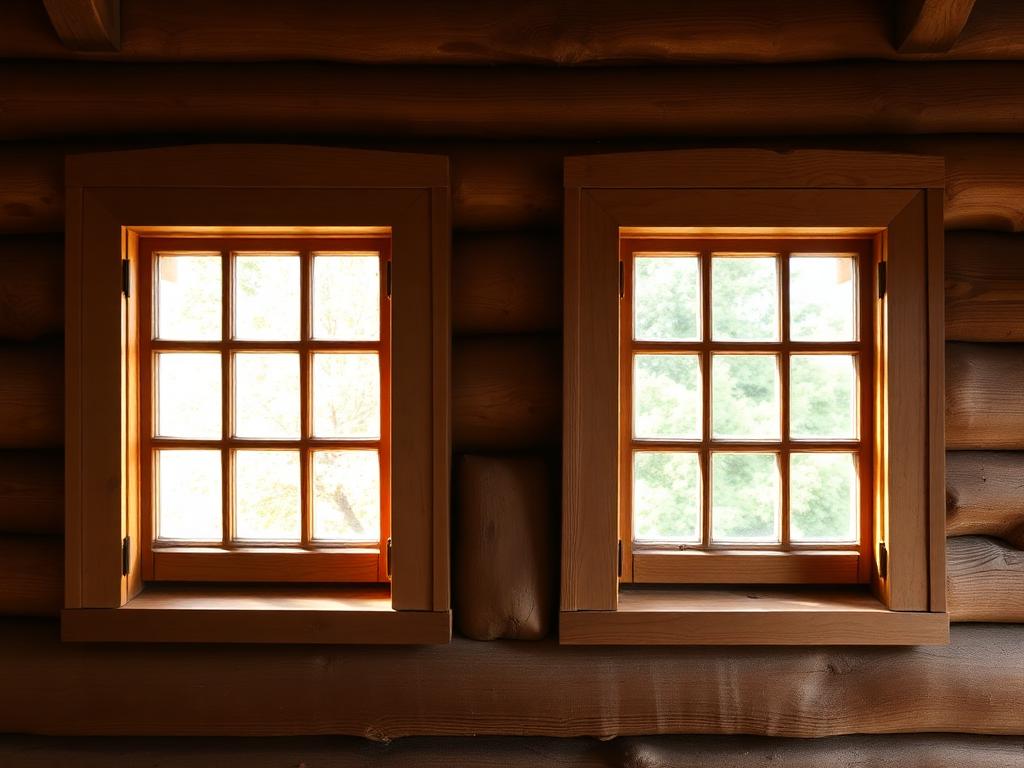 Holzfenster in einem sanierten Altbau